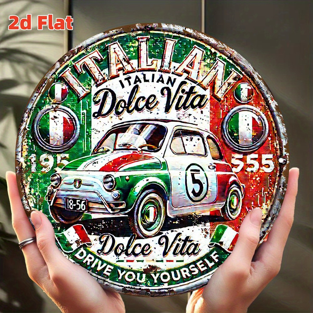 Vintage And Collectible - 2D Flat, Italian Vintage for -Inspired