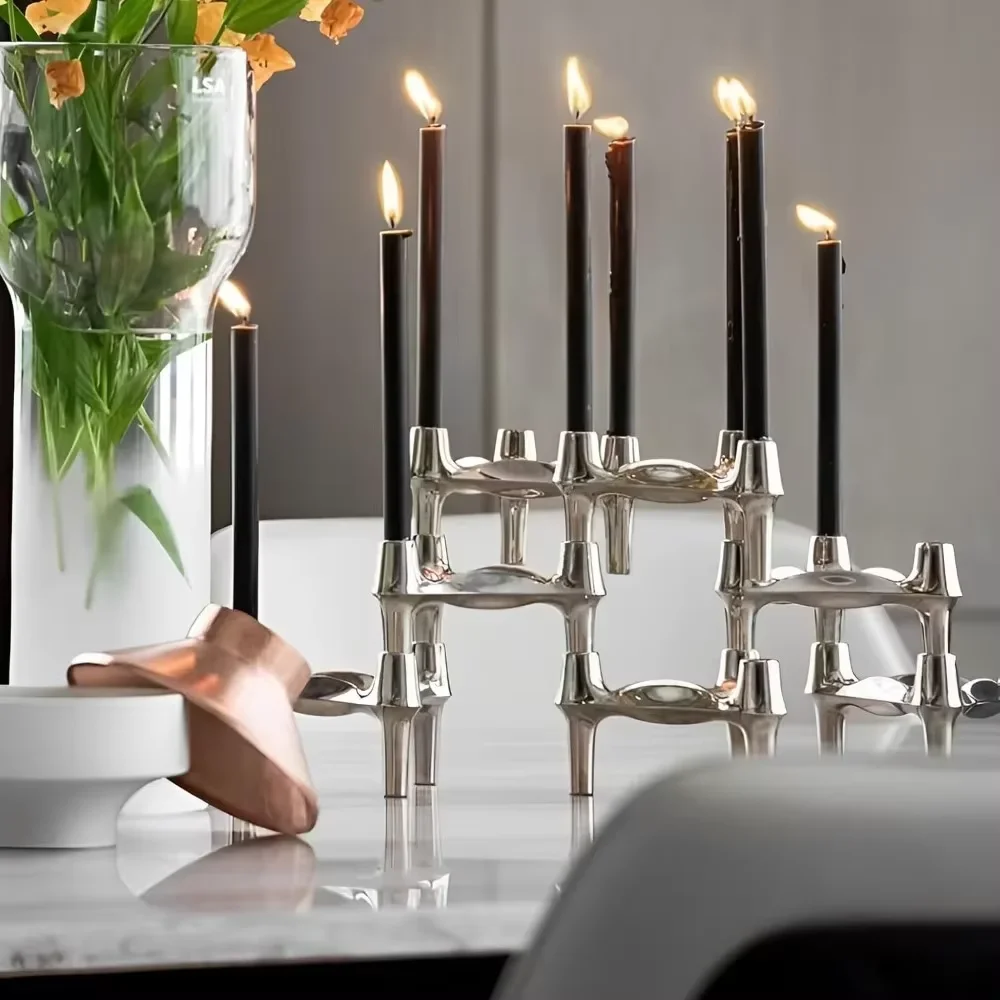 Collectible Vintage Matches - Vintage Candlestick Holders Small Stand Nordic