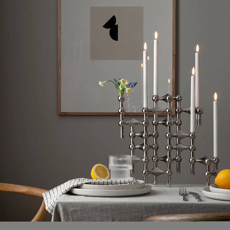 Danish Metal Candle Holder Mol - đánh giá và giá Collectible Vintage Matches
