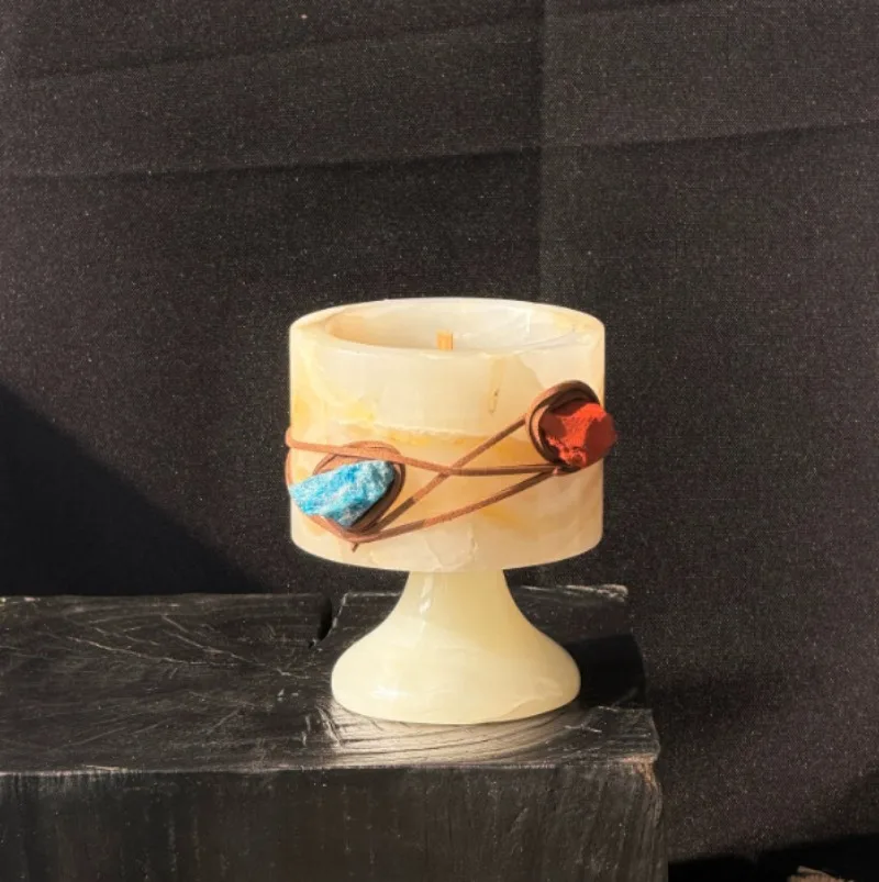Nordic Amber Jade Candle Holde - đánh giá và giá Vintage Collectible Marbles