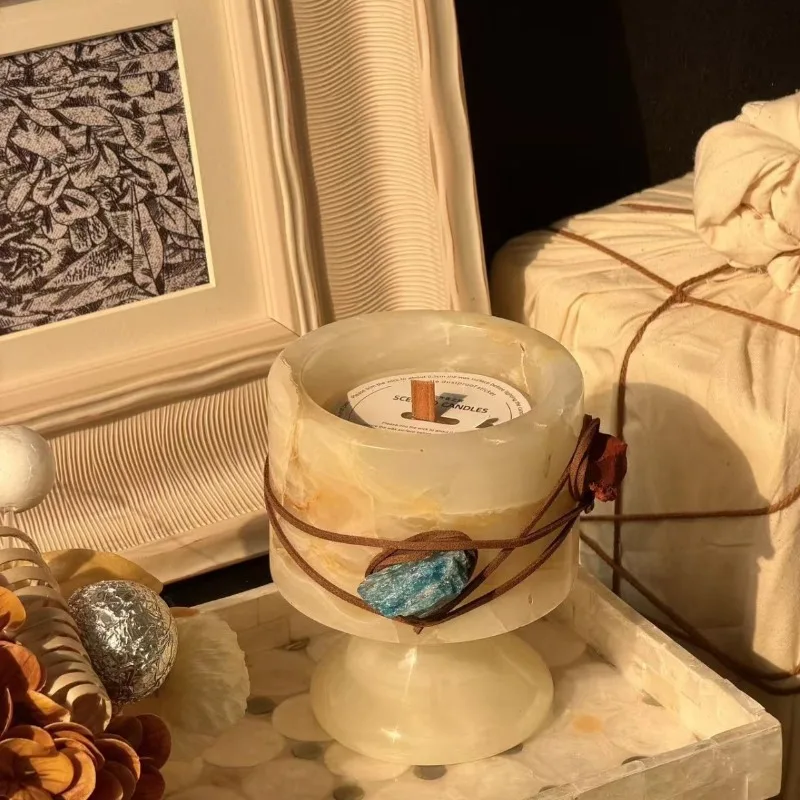 Nordic Amber Jade Candle Holde - đánh giá và giá Vintage Collectible Marbles