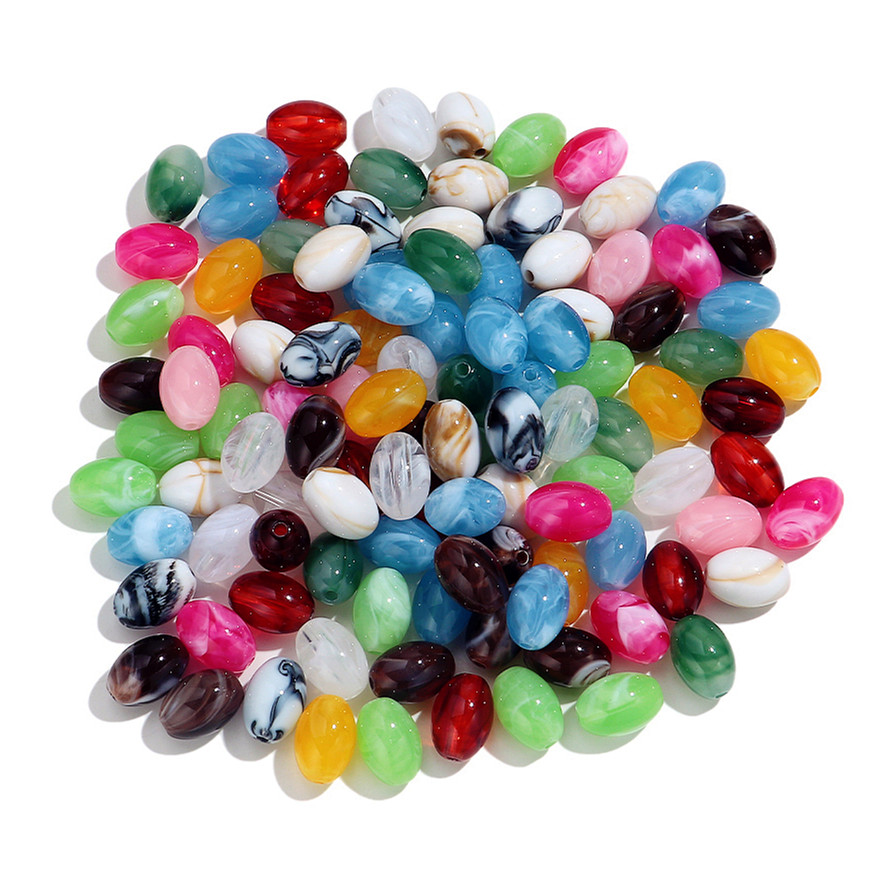 60Pcs 11x16mm Marbling Colorfu - đánh giá và giá Vintage Collectible Marbles