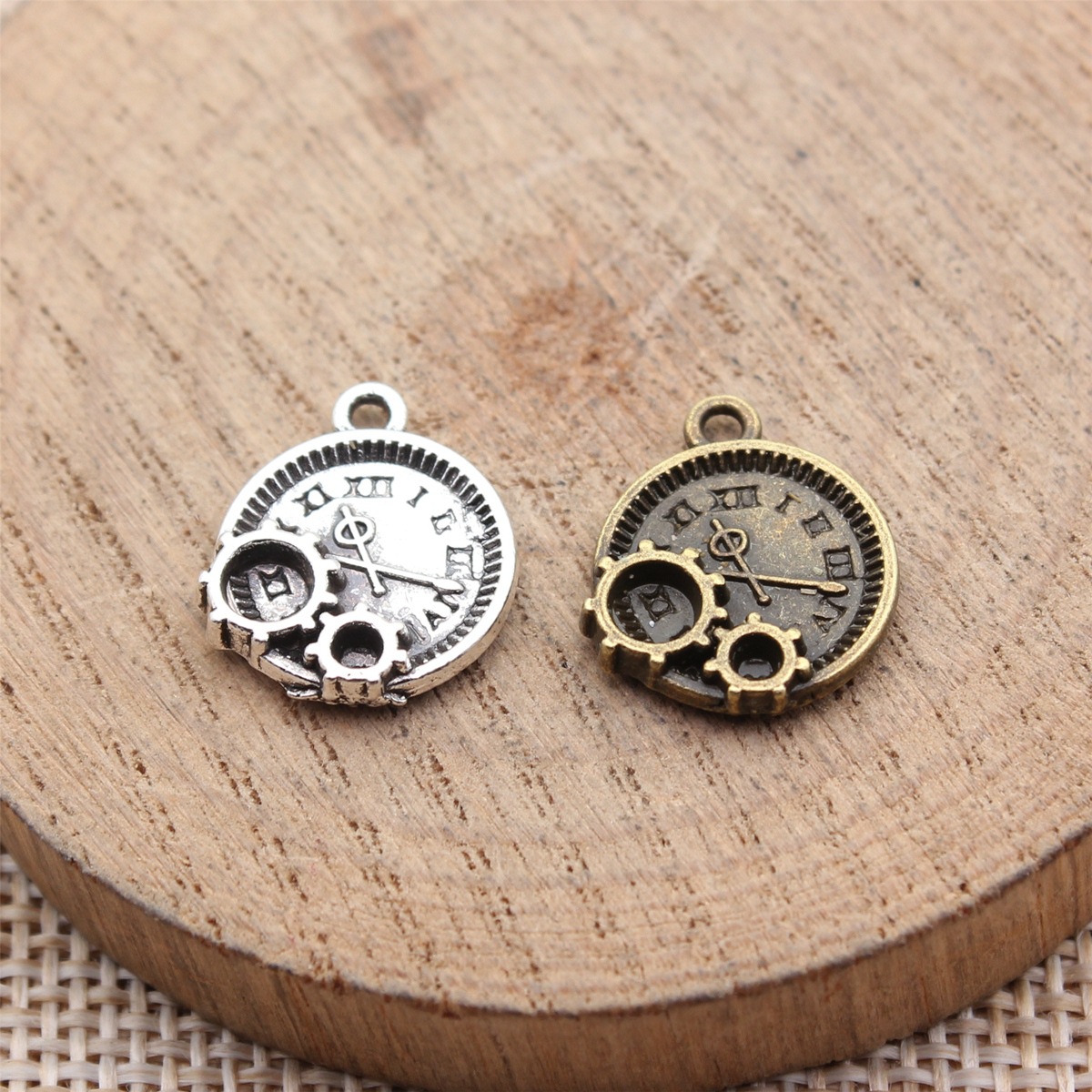 WYSIWYG 10pcs 16x14mm 2 Colors - đánh giá và giá Vintage Collectible Item