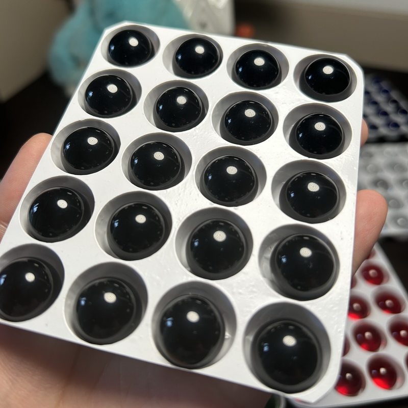 Black Glass Marble 1-100mm Gla - đánh giá và giá Vintage Collectible Marbles