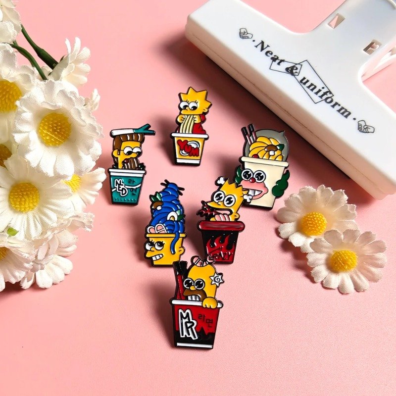 6pcs Set The Simpsons Cute fun - đánh giá và giá Vintage Item
