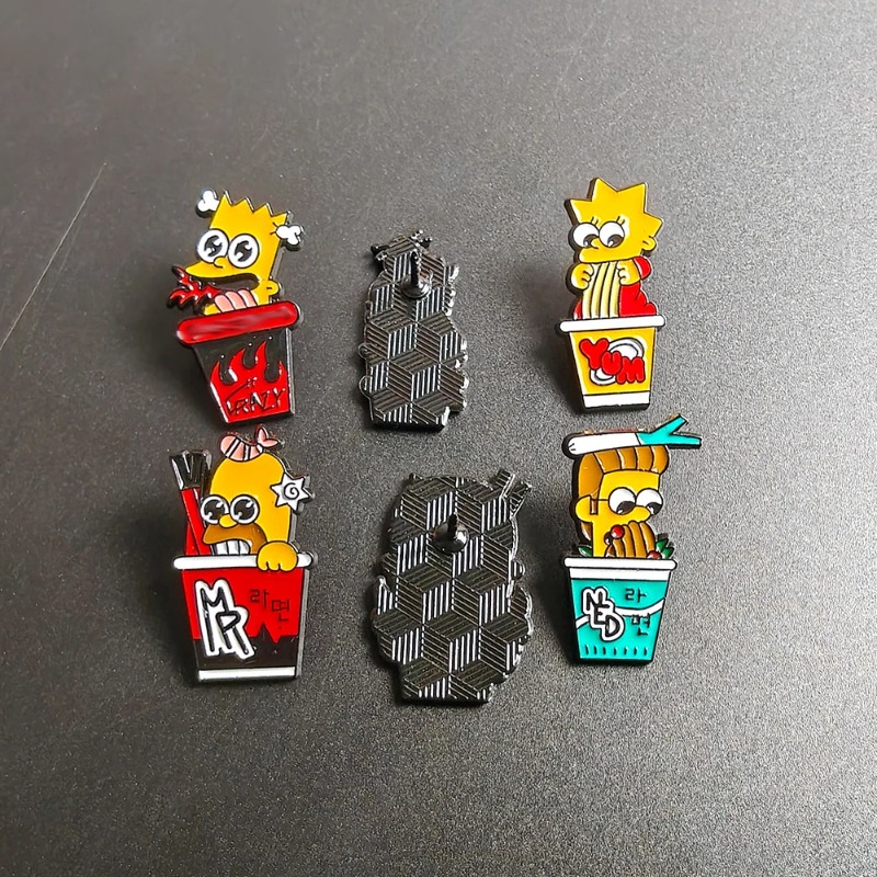 6pcs Set The Simpsons Cute fun - đánh giá và giá Vintage Item