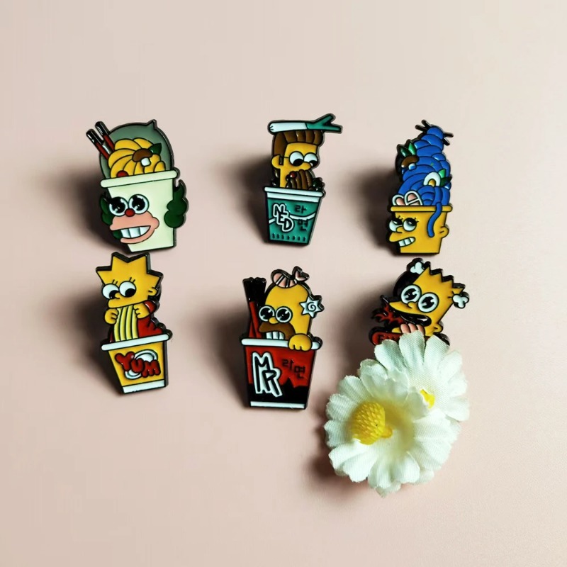 6pcs Set The Simpsons Cute fun - đánh giá và giá Vintage Item