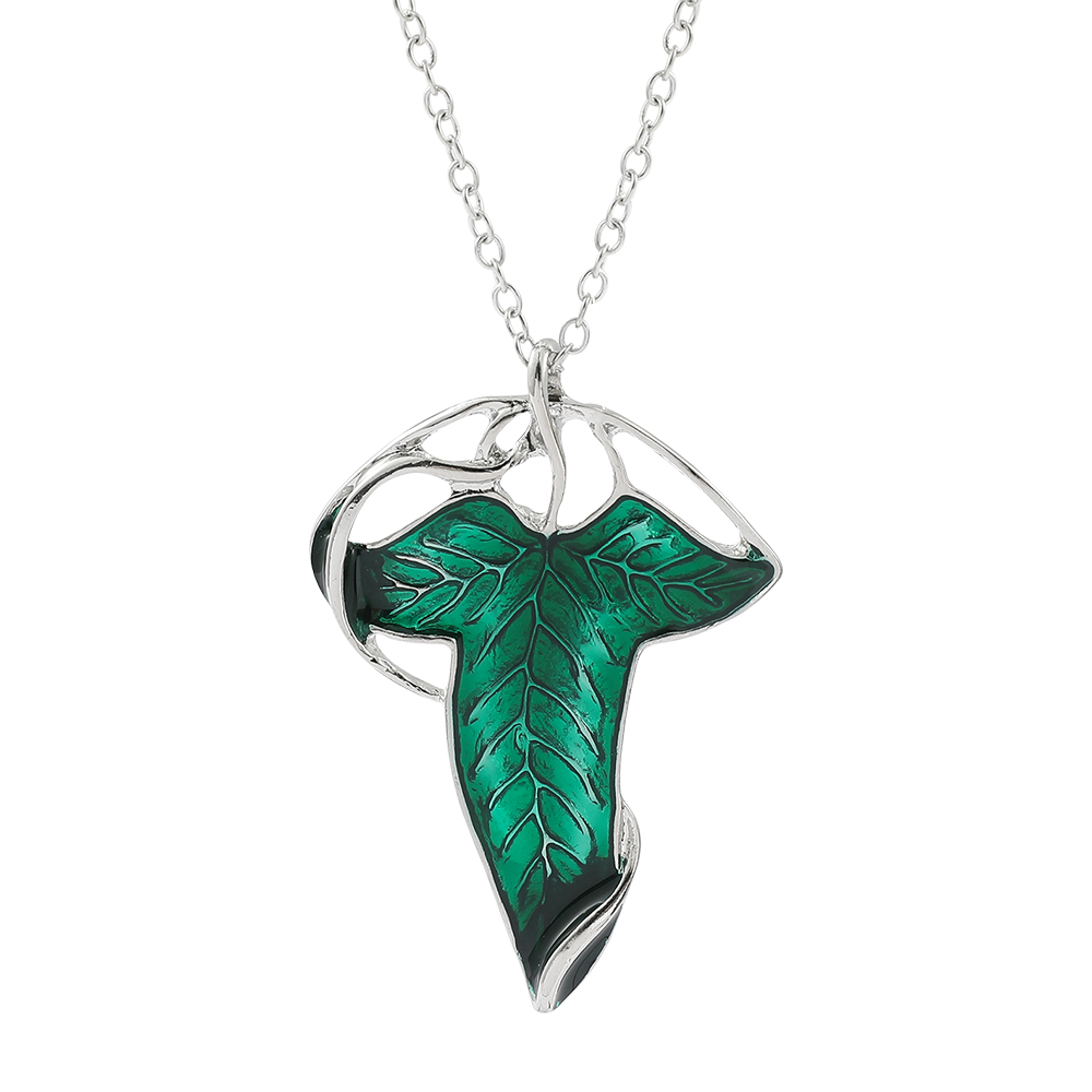Vintage Green Leaf Pendant Nec - đánh giá và giá Vintage Item