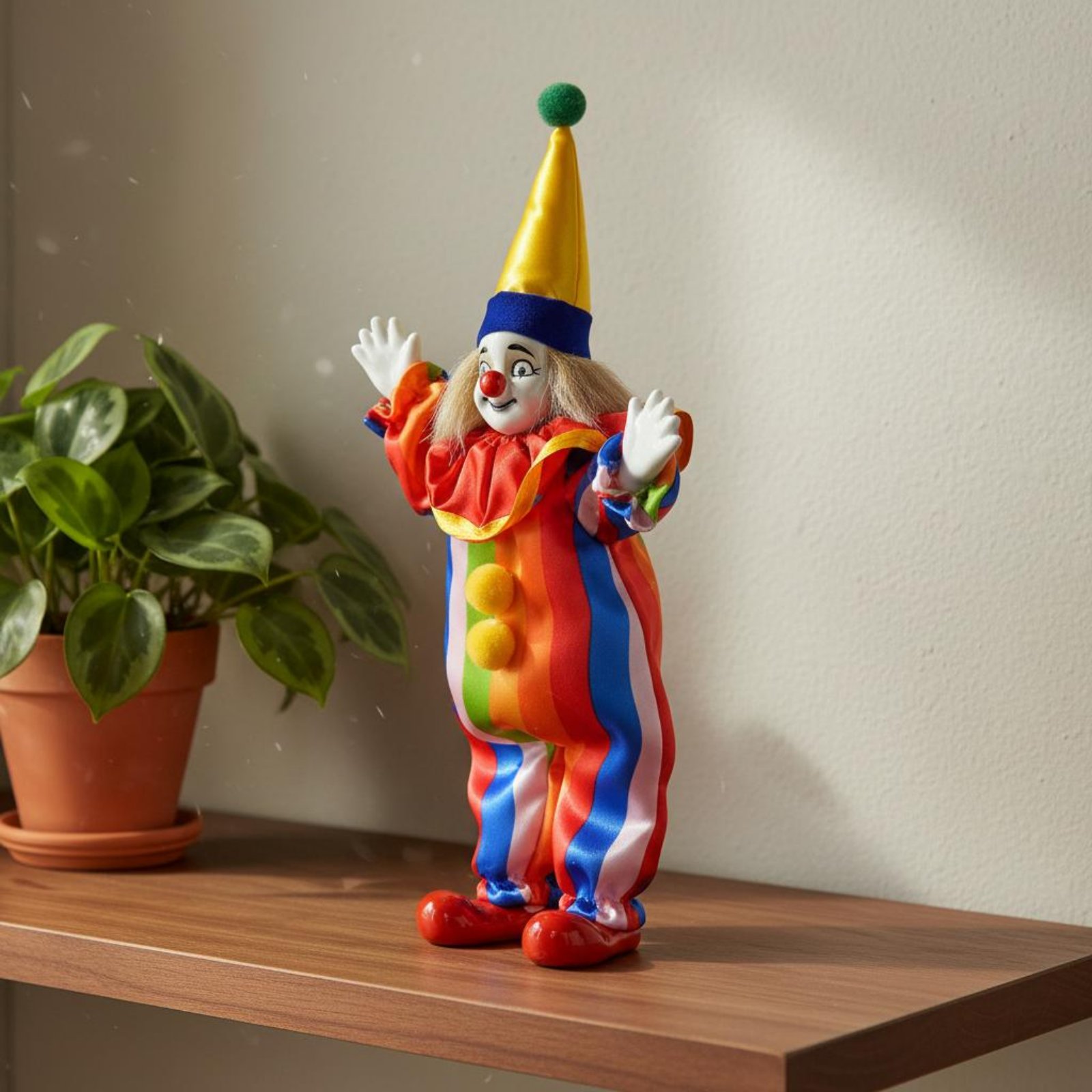 Vintage Porcelain Clown Doll D - đánh giá và giá Vintage And Collectible