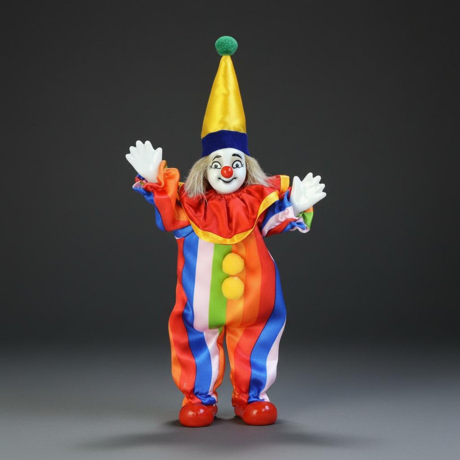 Vintage Porcelain Clown Doll D - đánh giá và giá Vintage And Collectible