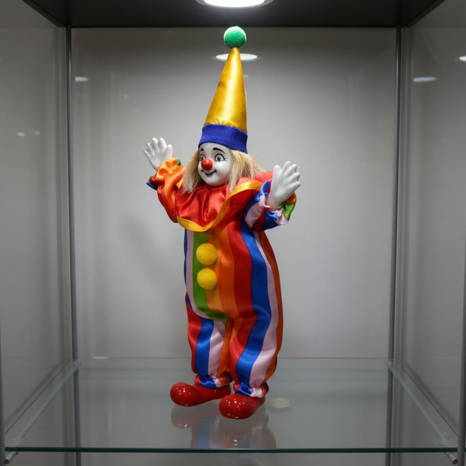 Vintage Porcelain Clown Doll D - đánh giá và giá Vintage And Collectible