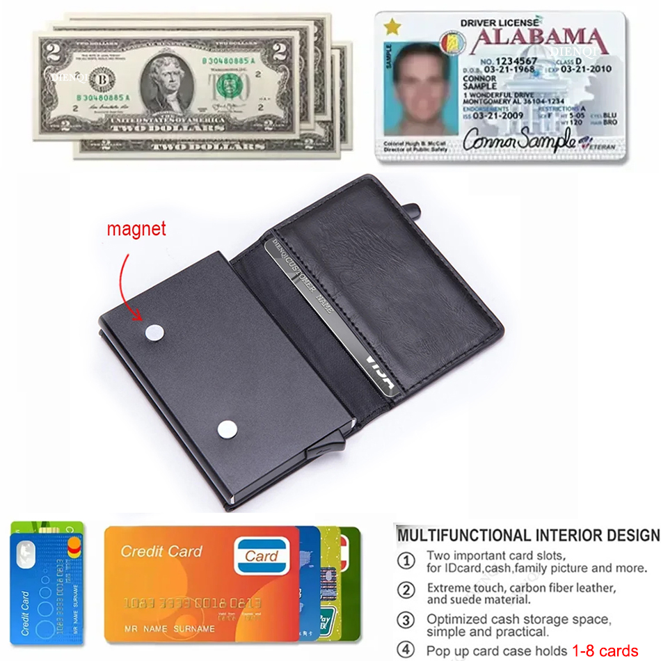 RFID Blocking Card Wallet Magn - đánh giá và giá Vintage Collectible Cards