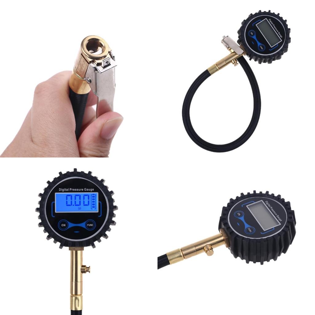 Đồng hồ đo áp suất lốp với kẹp - đánh giá và giá Analog Meter Gauge