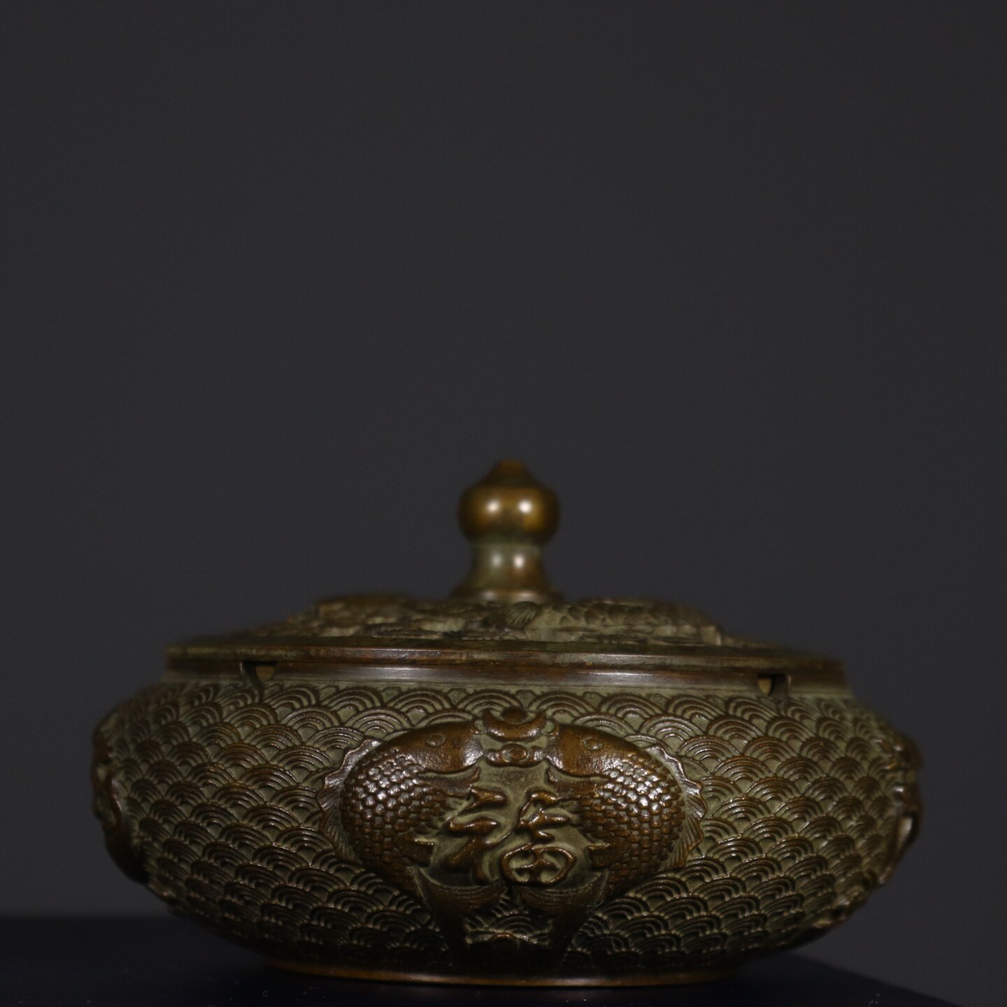 Antique Pure Copper Double Fis - đánh giá và giá Vintage Collectible Ashtrays