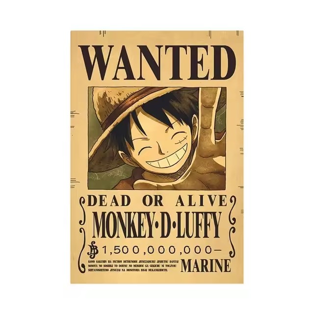 Anime One Piece Bounty Wanted  - đánh giá và giá Vintage Collectible Cards