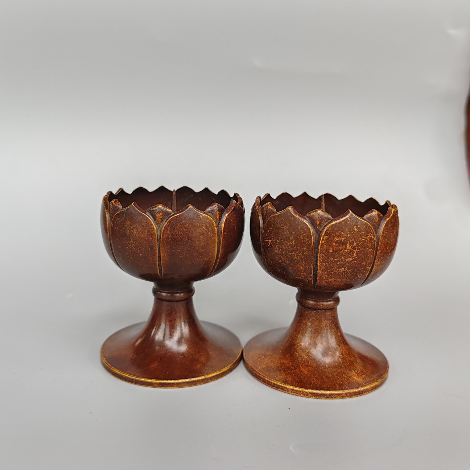 2Pcs Vintage Pure Brass Cups C - đánh giá và giá Collectible Vintage Matches