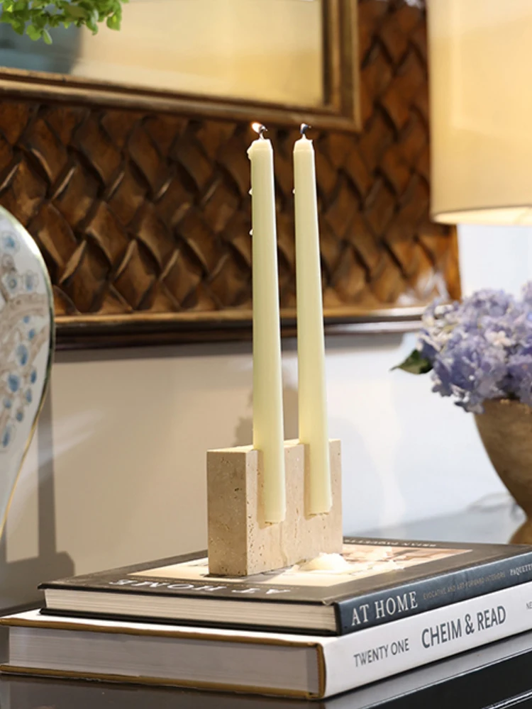2 Holes Marble Candlestick Hol - đánh giá và giá Vintage Collectible Marbles